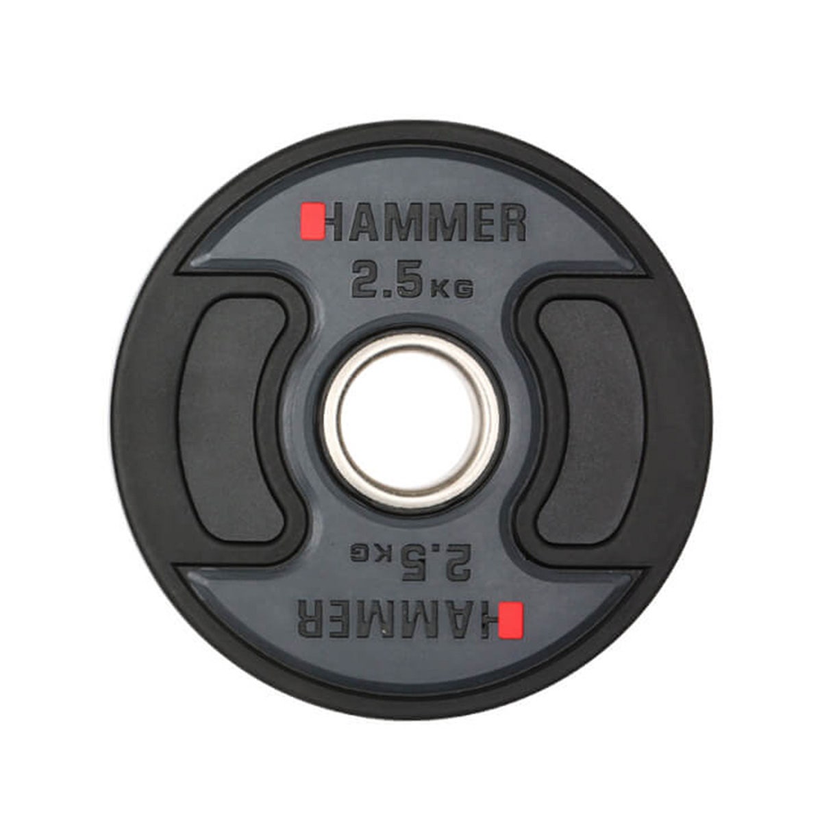 Viktplattor 50 mm 1,25 - 25 kg, PU