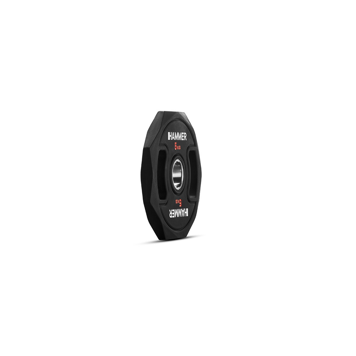 Oktagon viktplatta 50 mm 1,25 - 20 kg