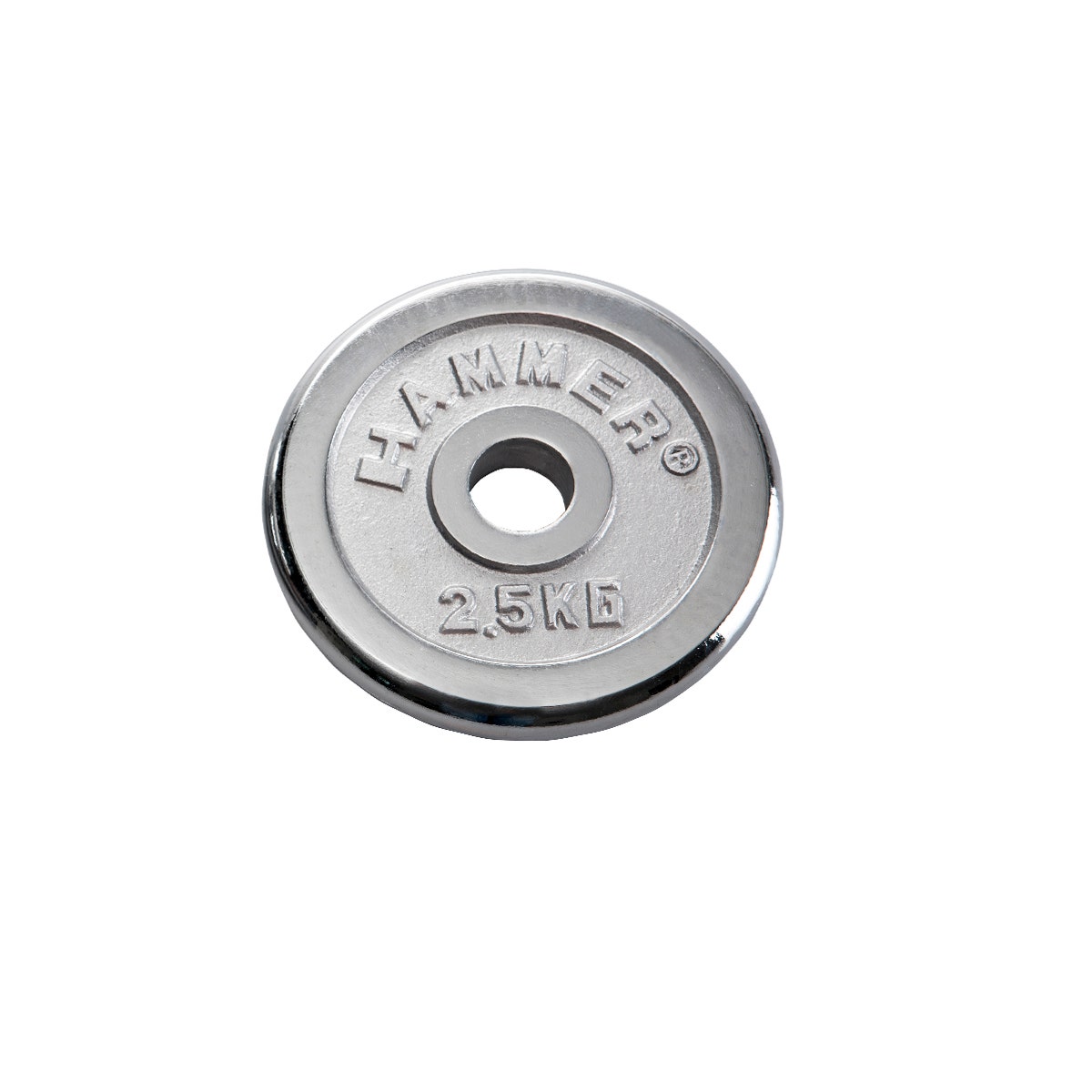 Weight plate, chrome 0.5–10 kg
