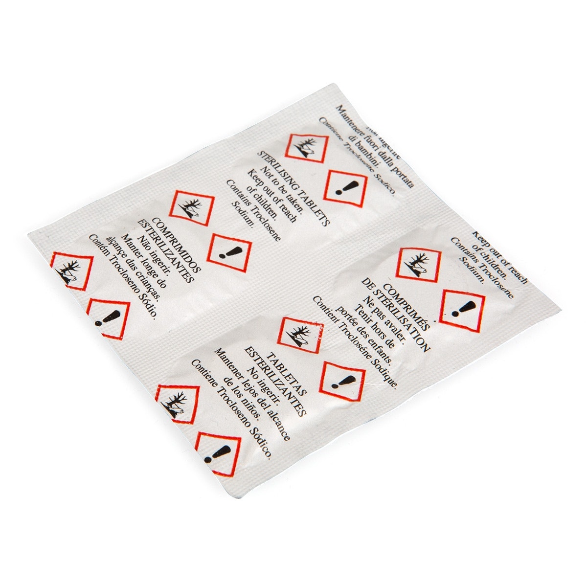 Chlorine tablets