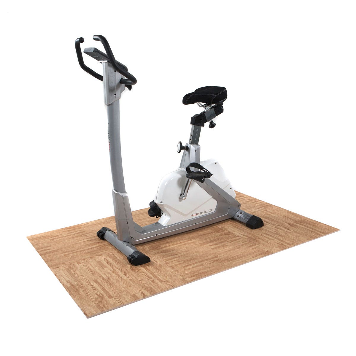 Puzzle mat wood look