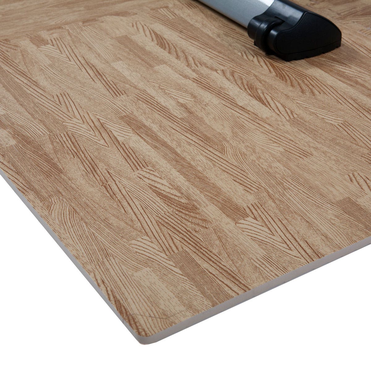 Puzzle mat wood look